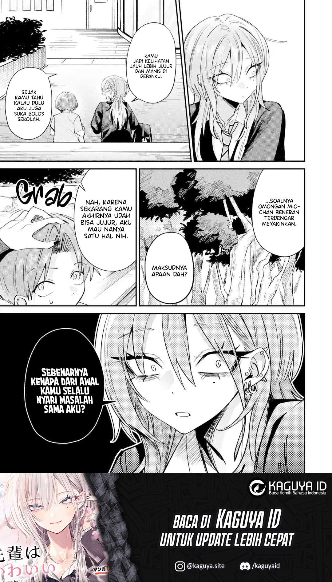 Haimiya-senpai wa Kowakute Kawaii Chapter 30 - halaman 18