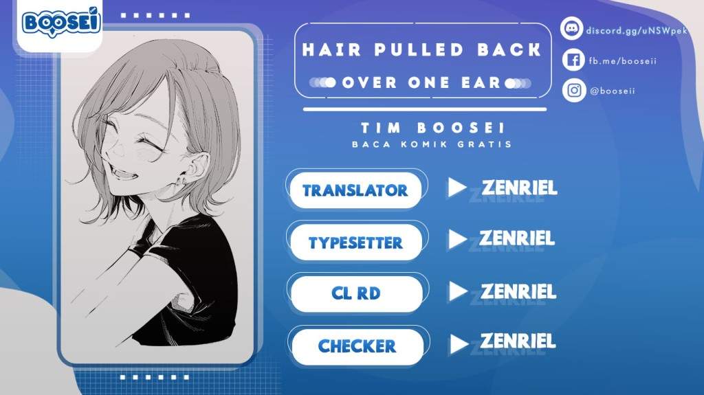 Hair Pulled Back Over One Ear Chapter 0.1 - halaman 1