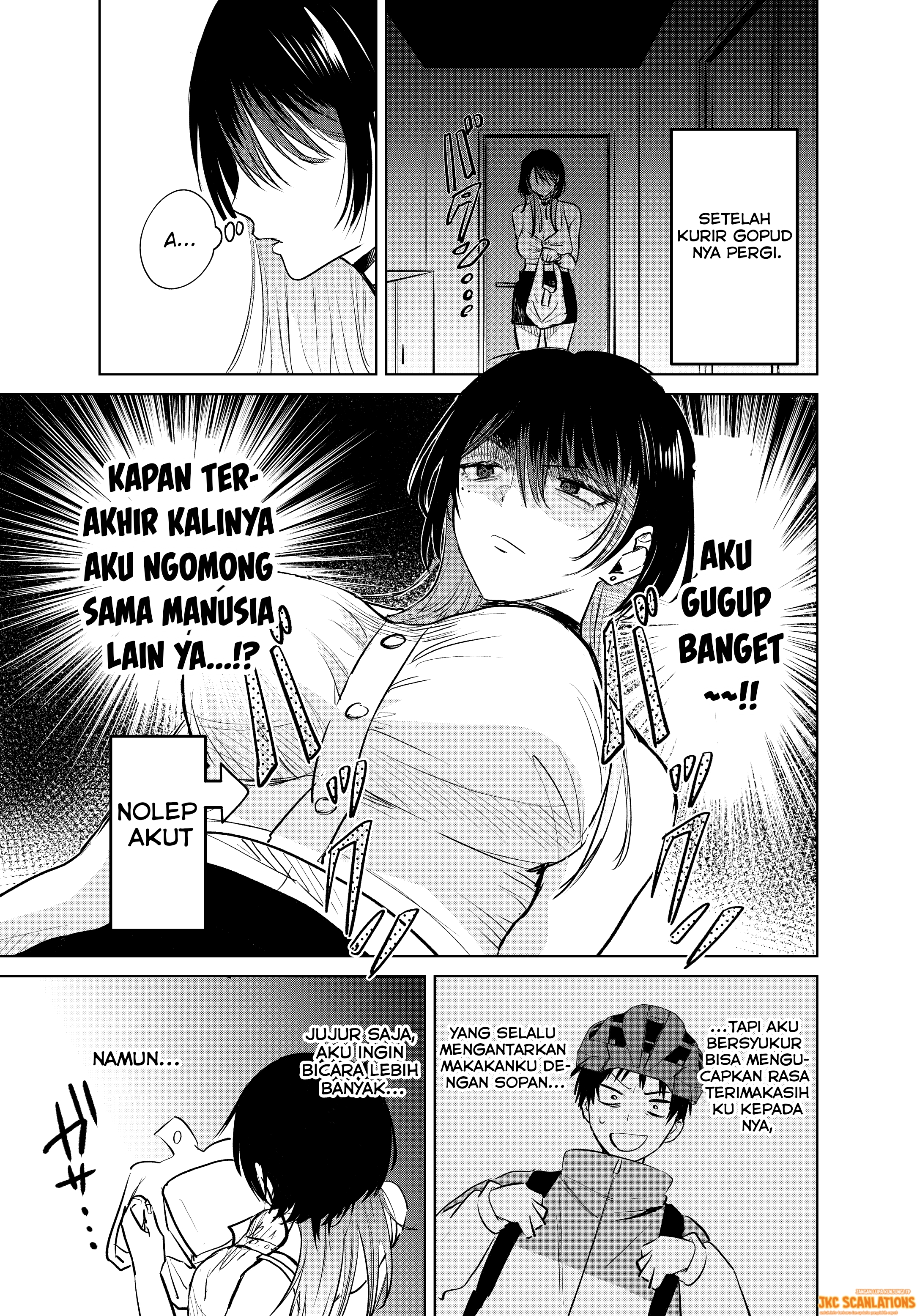 Haitatsusaki no Oneesan ga Kowasugiru Chapter 1.5 - halaman 1
