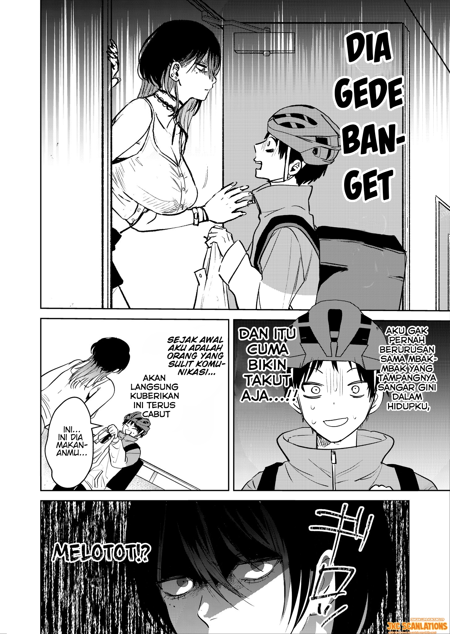 Haitatsusaki no Oneesan ga Kowasugiru Chapter 1 - halaman 2