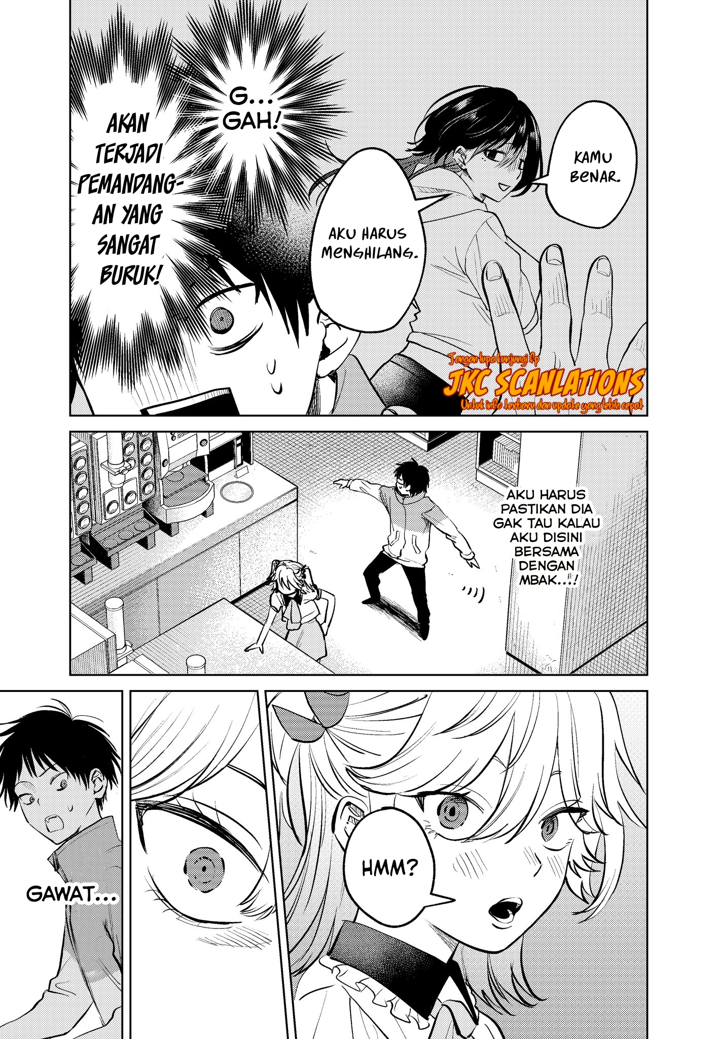 Haitatsusaki no Oneesan ga Kowasugiru Chapter 12 - halaman 3