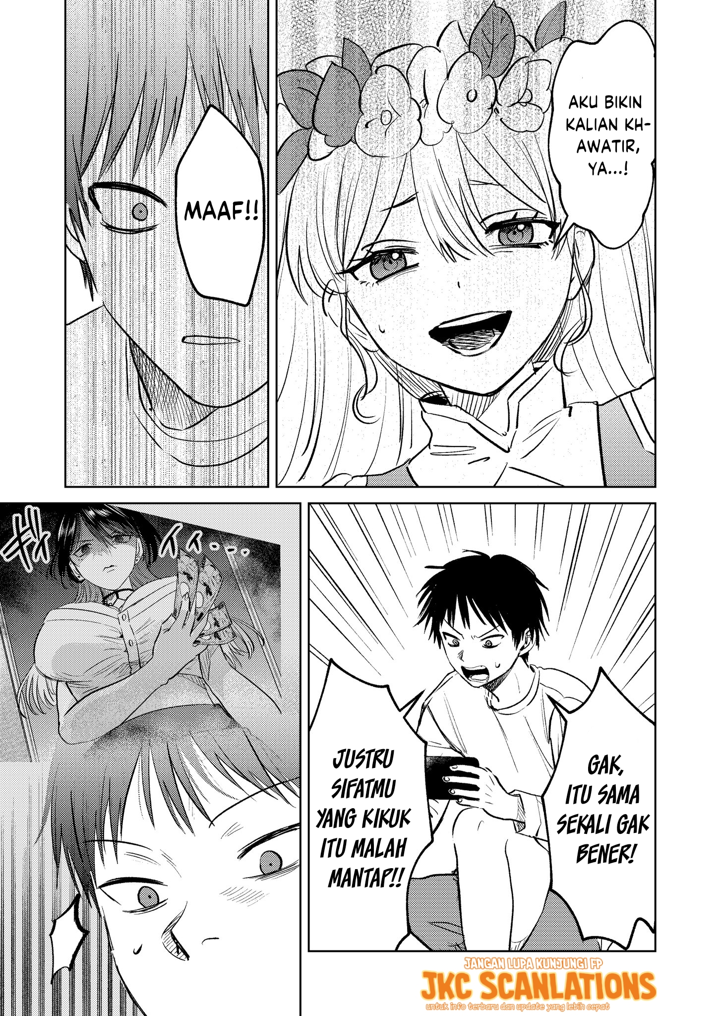 Haitatsusaki no Oneesan ga Kowasugiru Chapter 3 - halaman 7