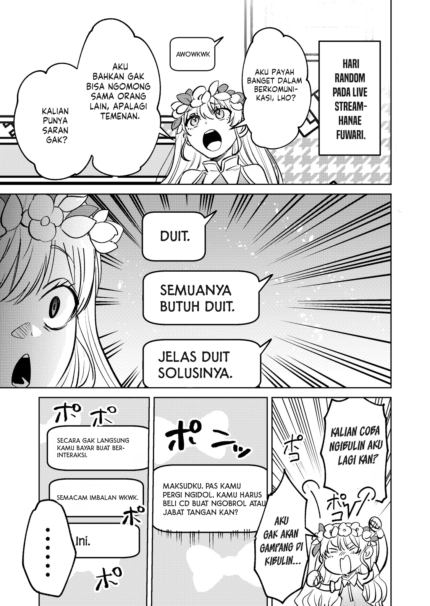 Haitatsusaki no Oneesan ga Kowasugiru Chapter 9.5 - halaman 1