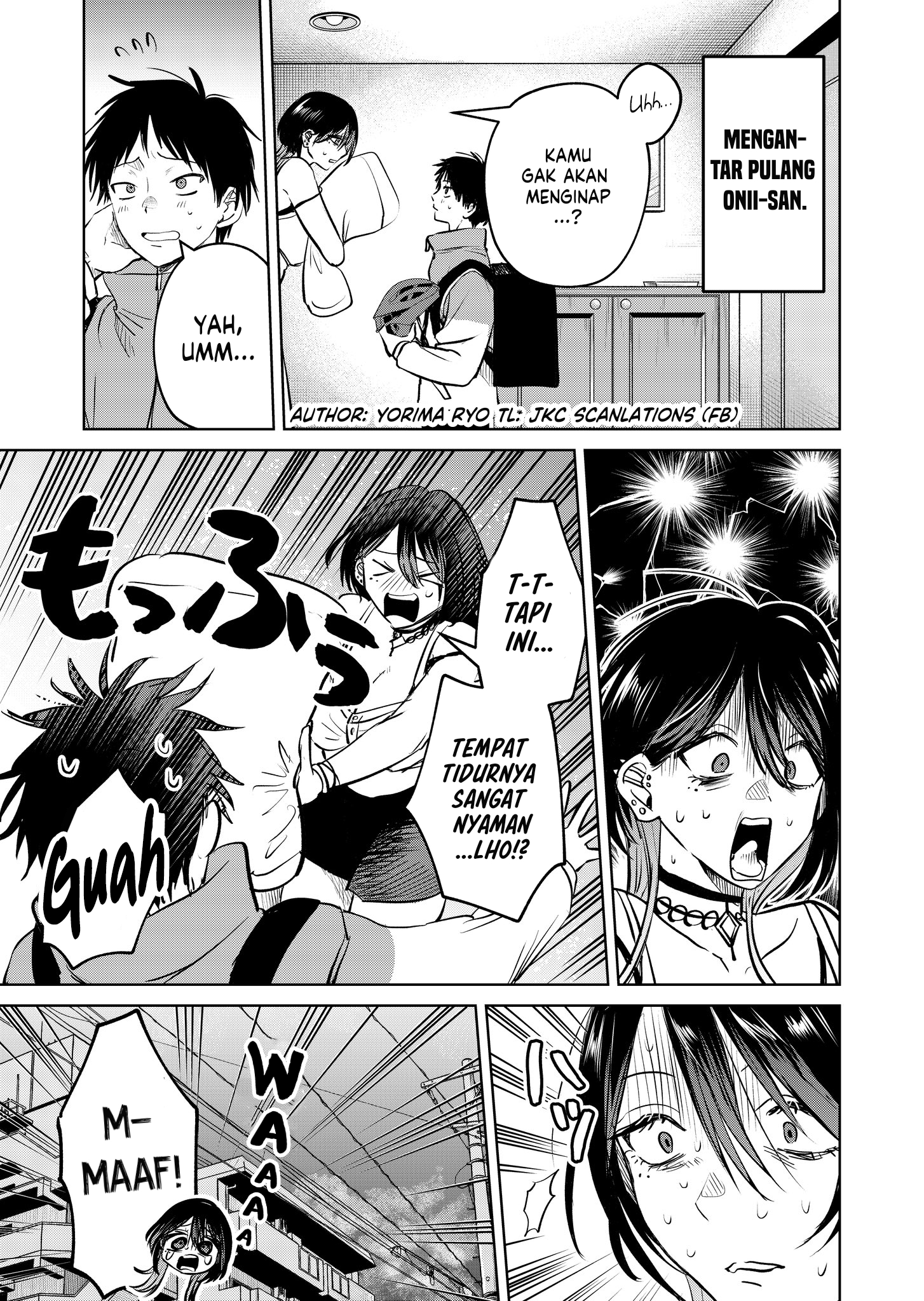 Haitatsusaki no Oneesan ga Kowasugiru Chapter 9.8 - halaman 1