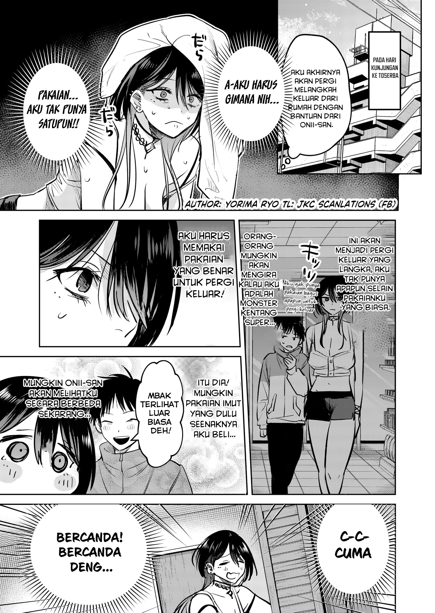 Haitatsusaki no Oneesan ga Kowasugiru Chapter 9.9 - halaman 1