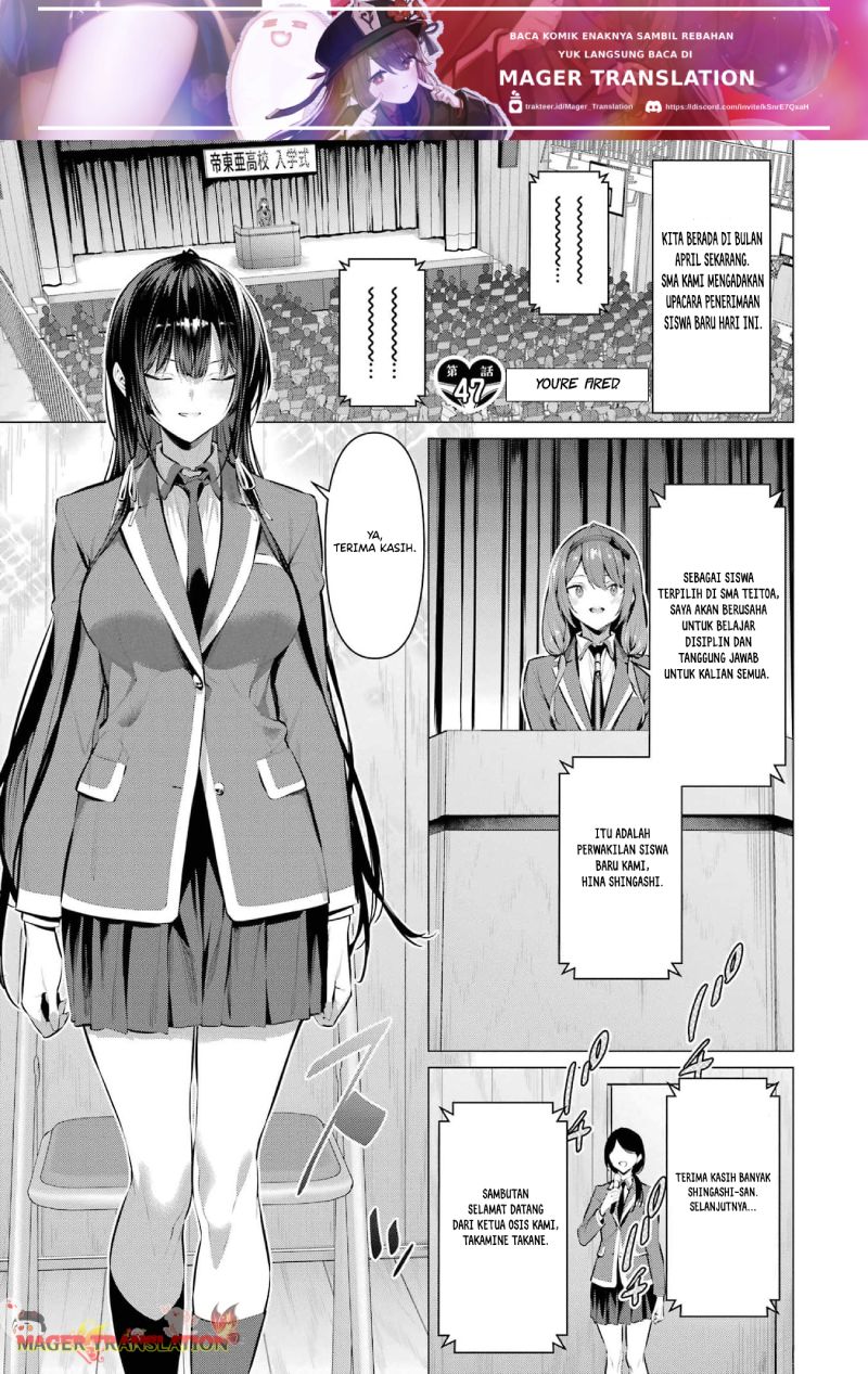 Haite Kudasai, Takamine-san Chapter 47 - halaman 3