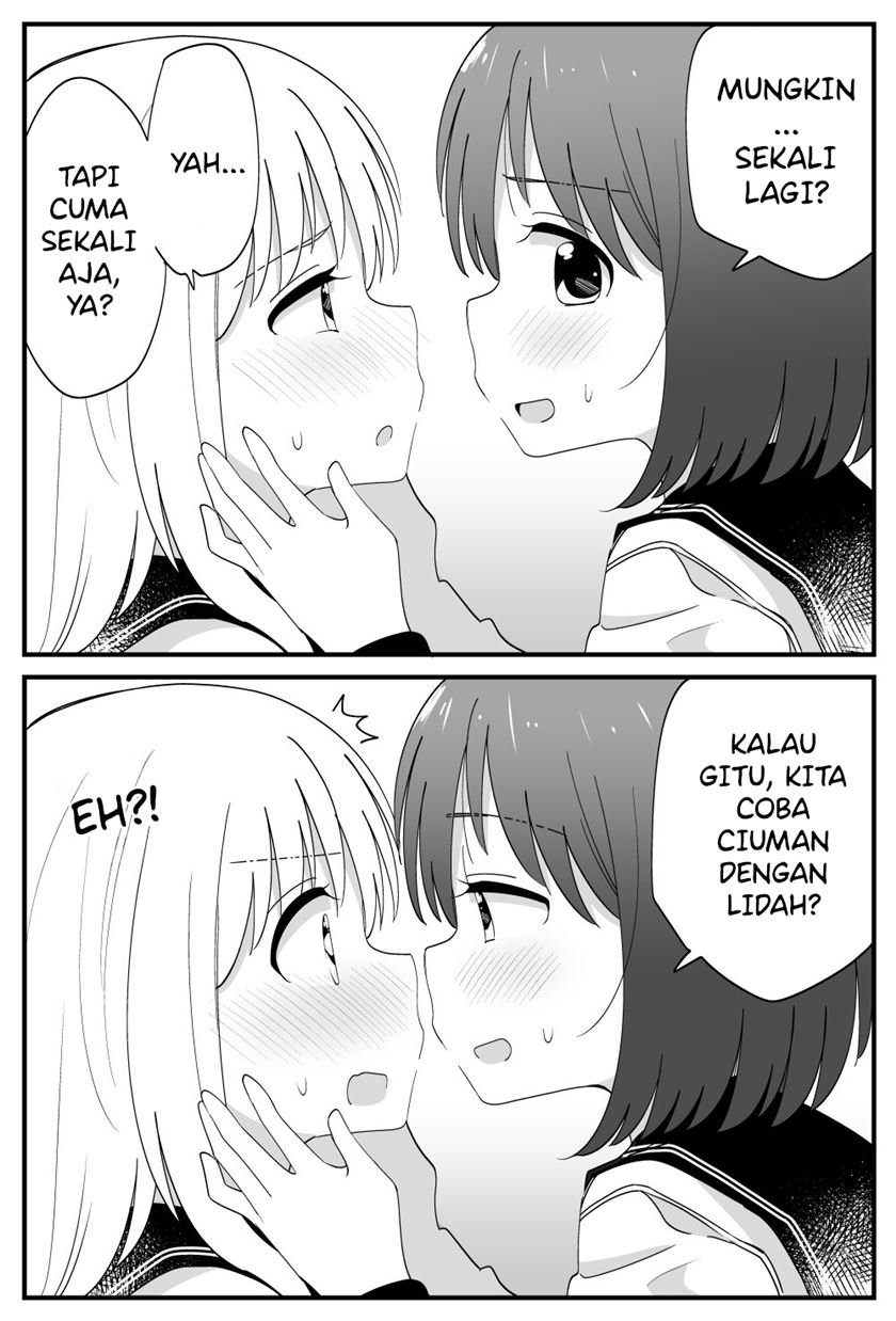 Hajimete Kisu Shita Toki no Onnanoko Futari no Hannou Chapter 0.1 - halaman 4