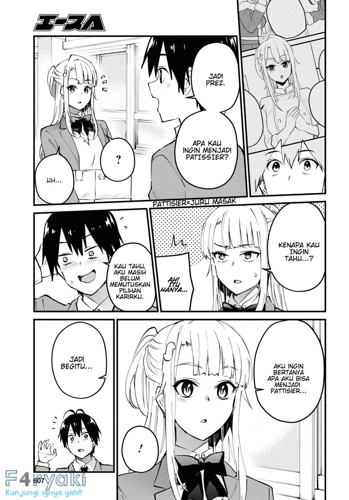 Hajimete no Gal Chapter 123 - halaman 3