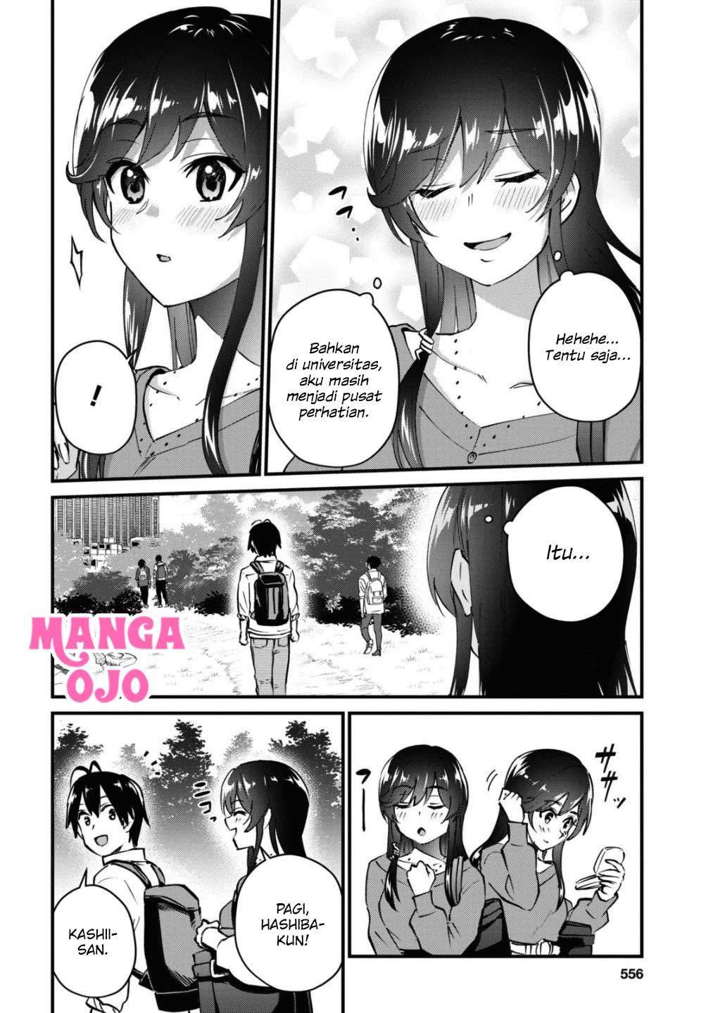 Hajimete no Gal Chapter 127 - halaman 9