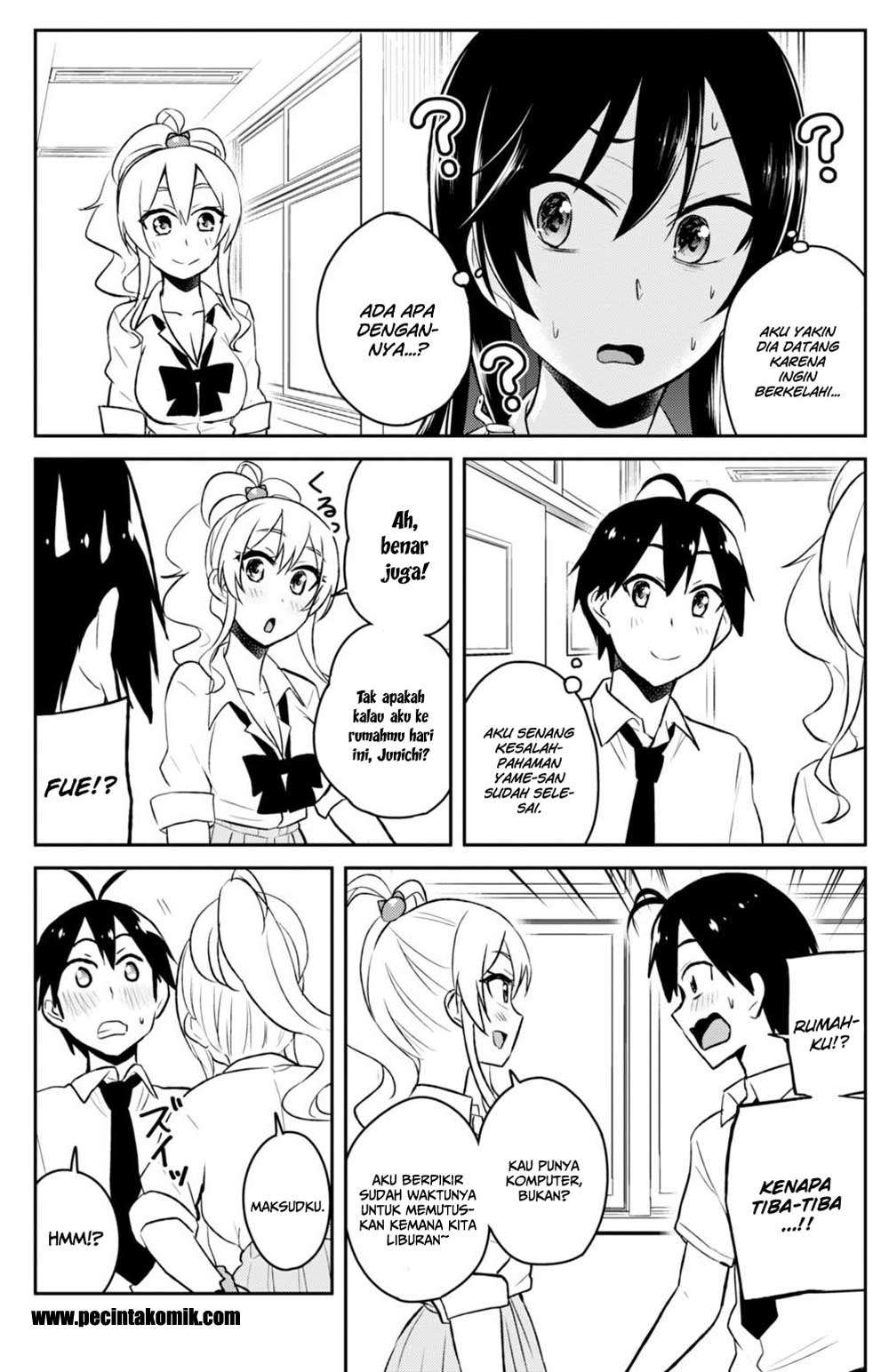 Hajimete no Gal Chapter 38 - halaman 15