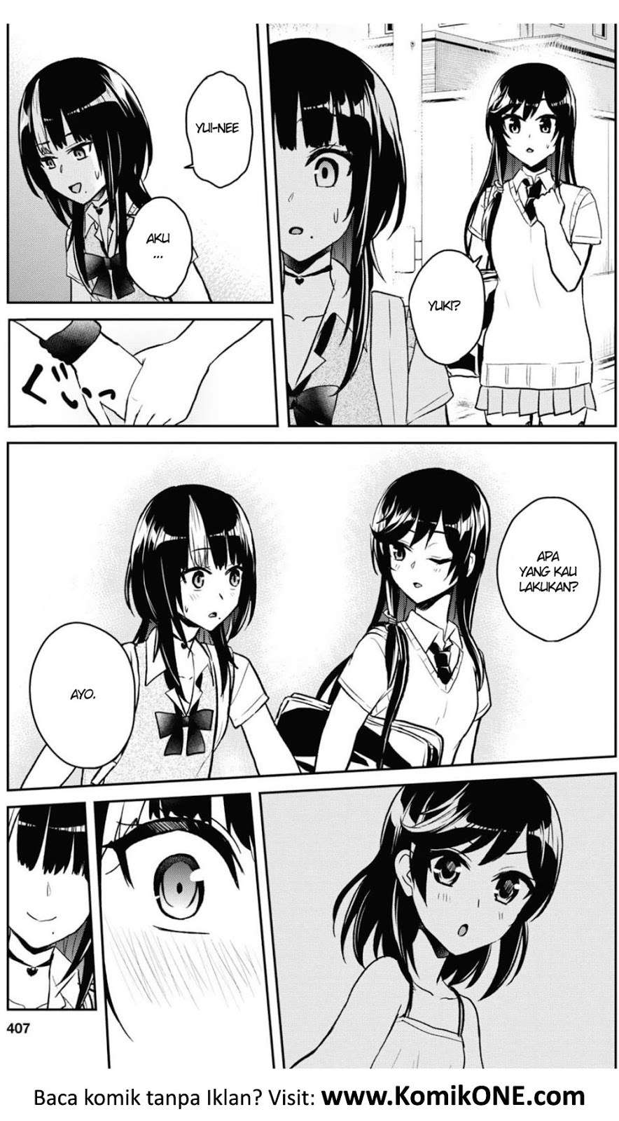 Hajimete no Gal Chapter 61 - halaman 18