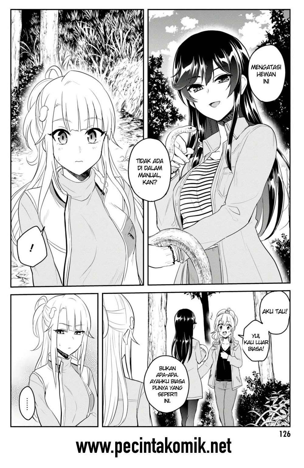 Hajimete no Gal Chapter 74 - halaman 15