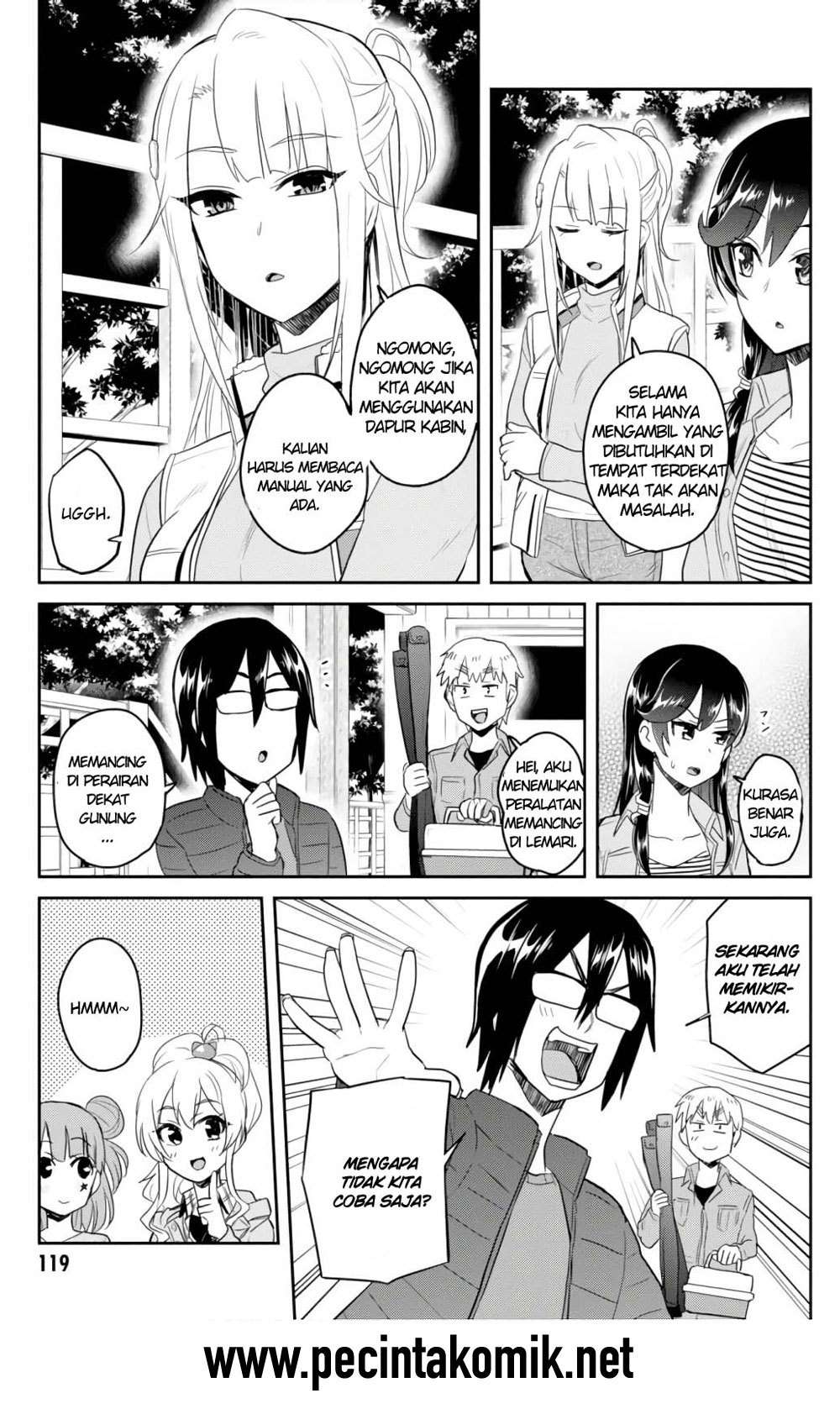 Hajimete no Gal Chapter 74 - halaman 8