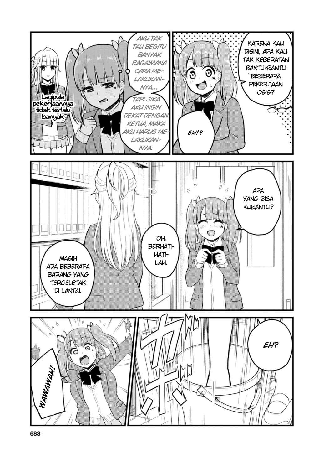 Hajimete no Gal Chapter 85 - halaman 8