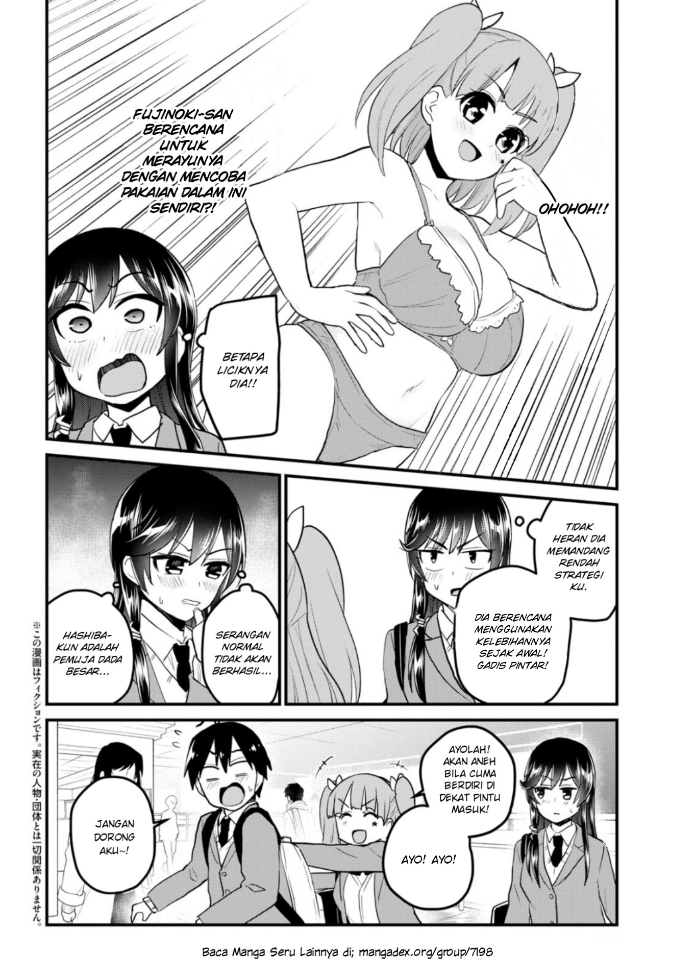 Hajimete no Gal Chapter 89 - halaman 3