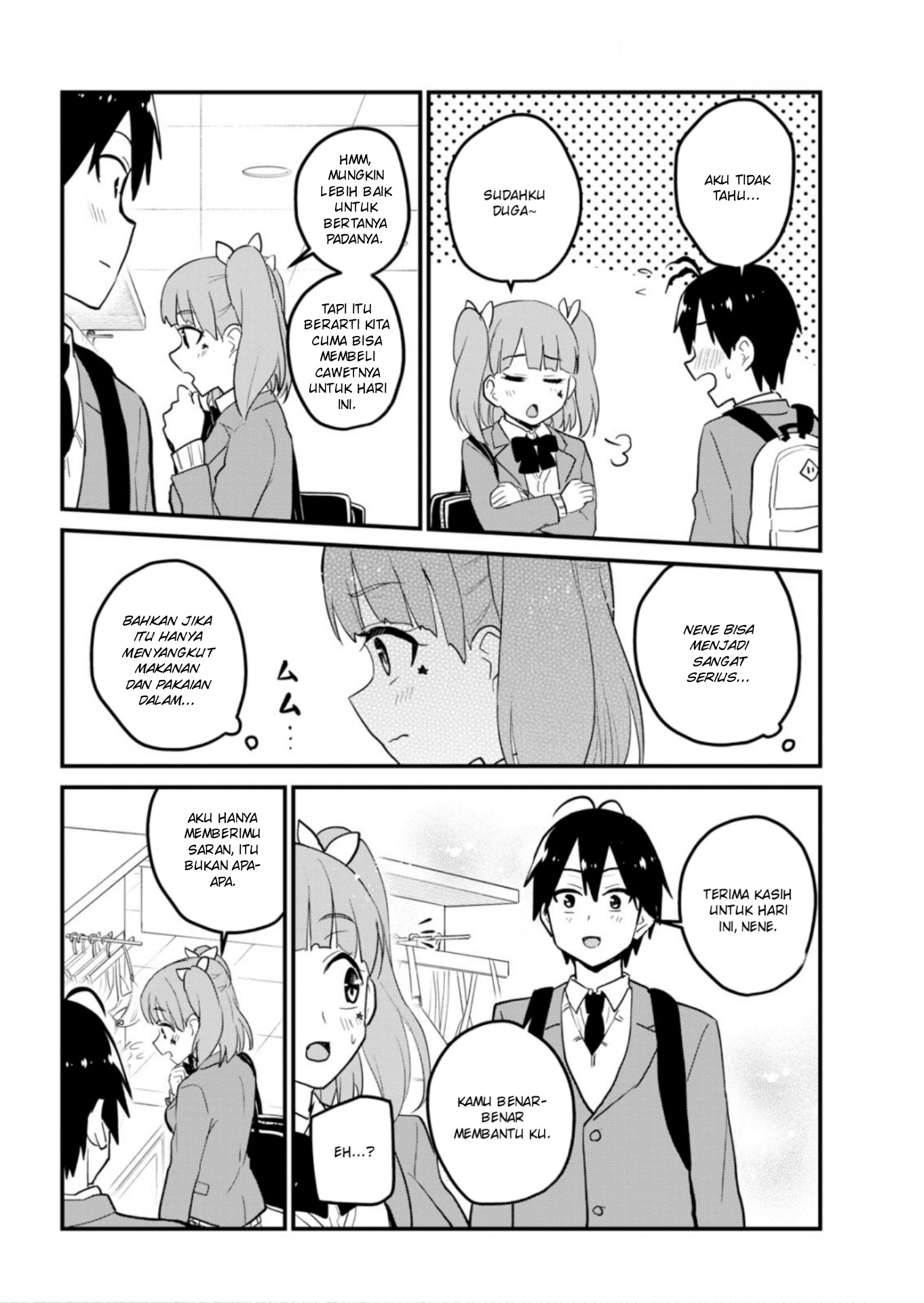 Hajimete no Gal Chapter 89 - halaman 9
