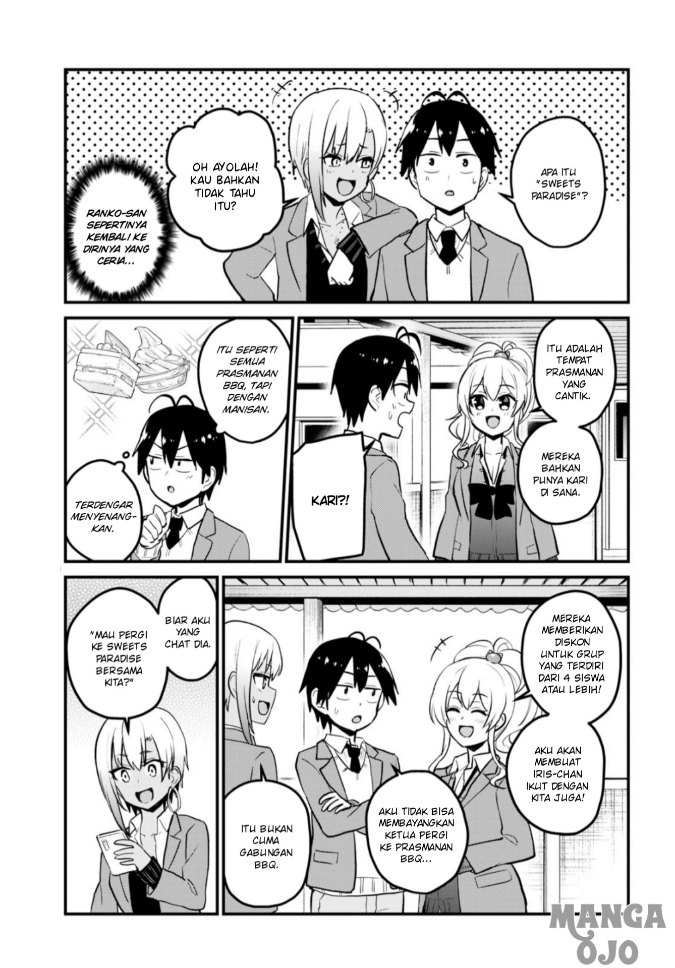 Hajimete no Gal Chapter 90 - halaman 4