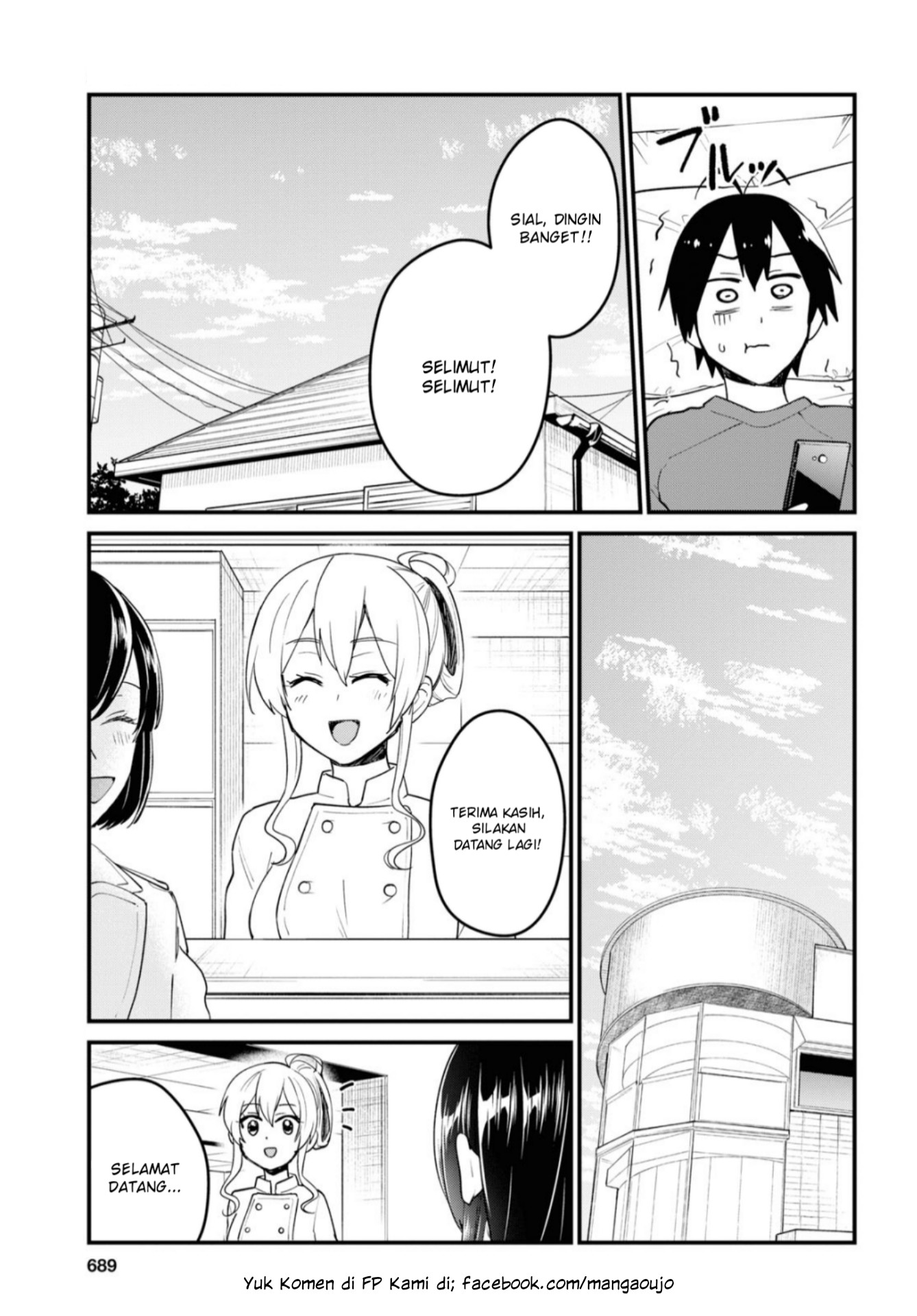 Hajimete no Gal Chapter 93 - halaman 4
