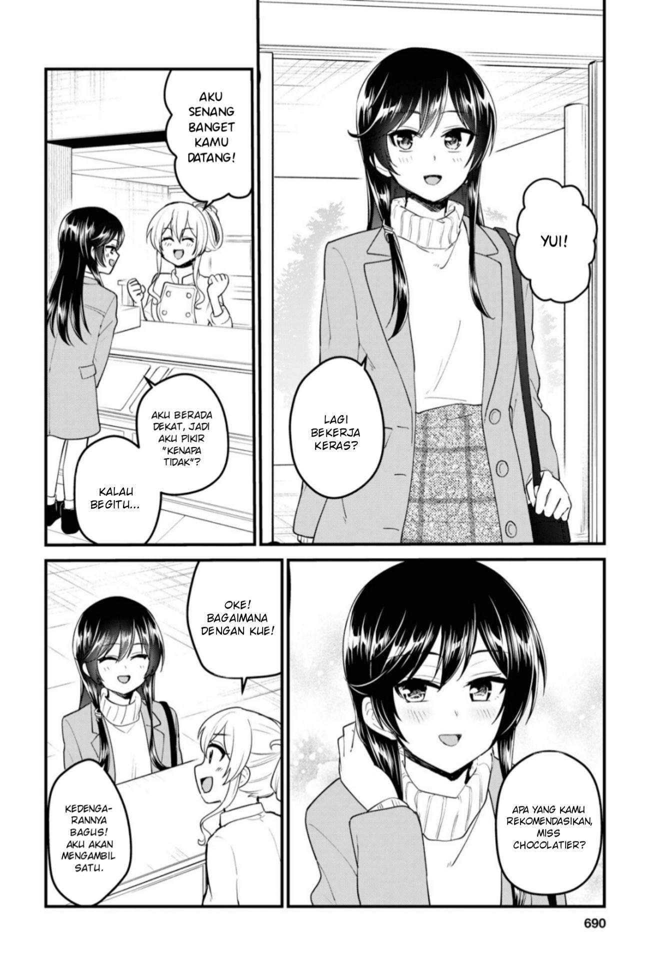 Hajimete no Gal Chapter 93 - halaman 5