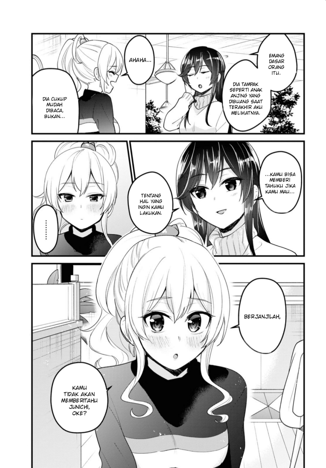 Hajimete no Gal Chapter 93 - halaman 8