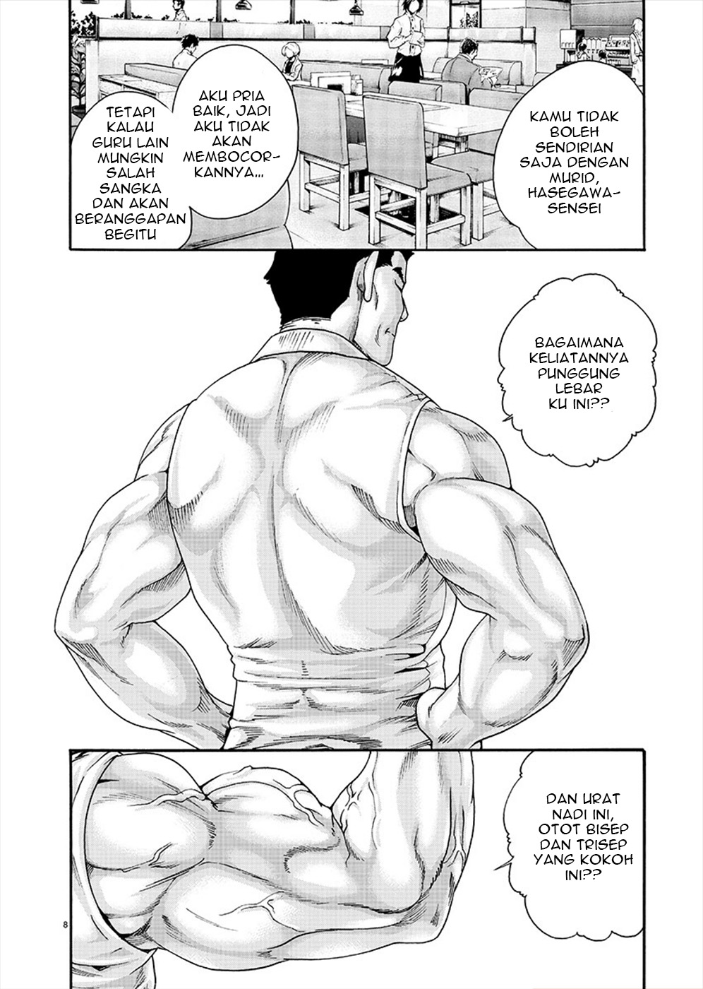 Hajimete no Sense. Chapter 9 - halaman 8