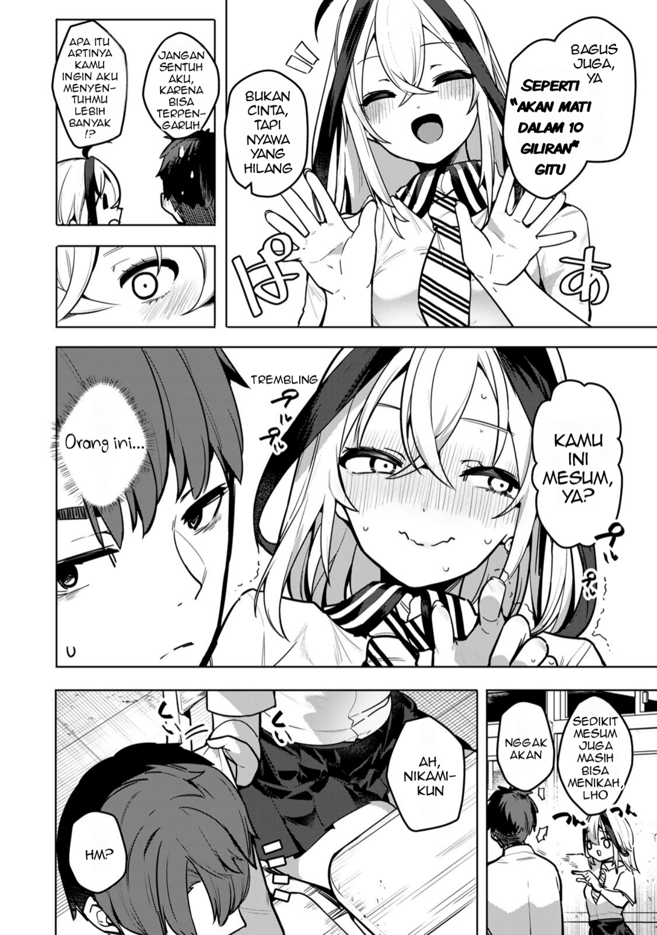 Hakiri-san wa Kimi dake no Shinigami ni Naritai Chapter 1 - halaman 13