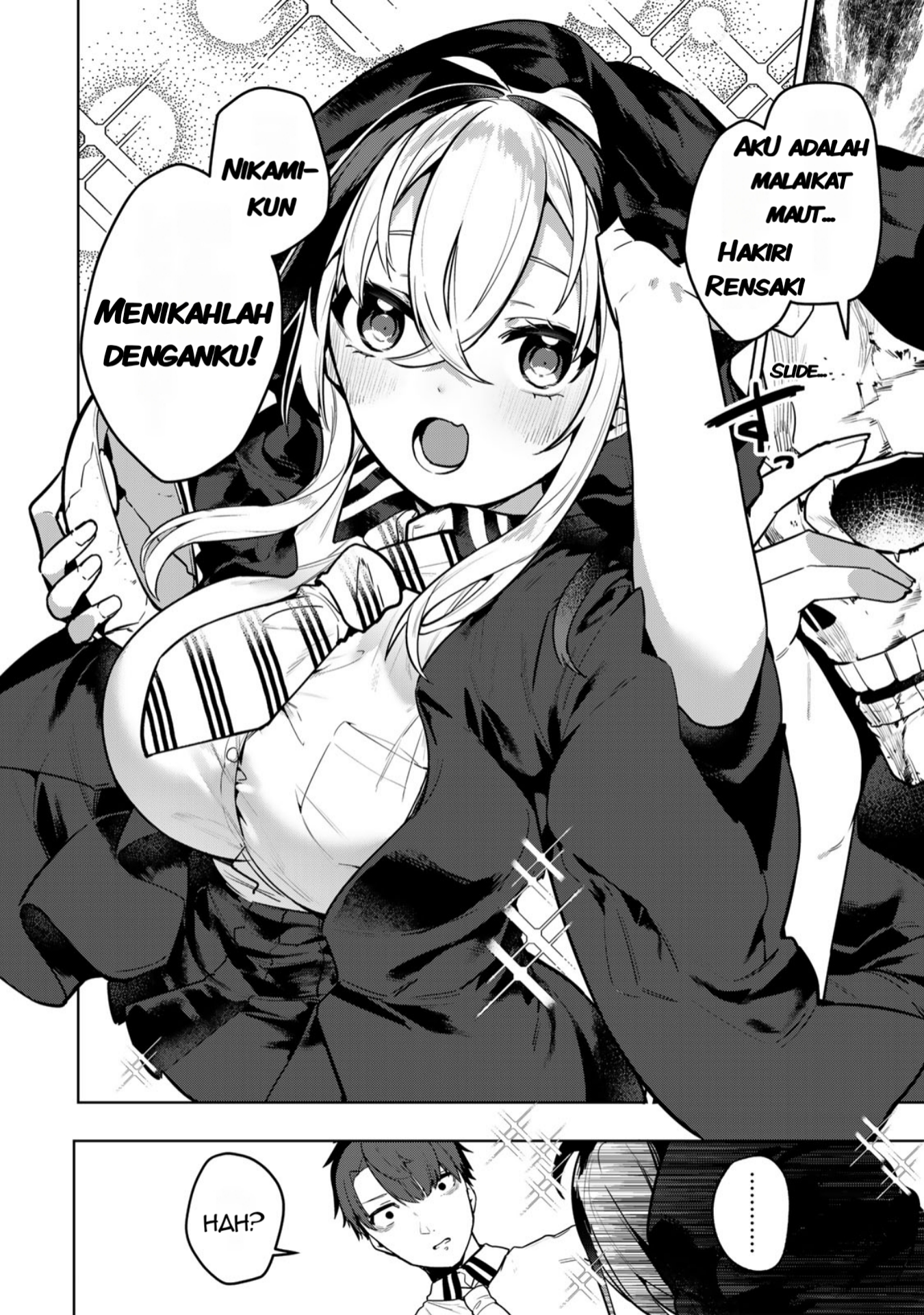 Hakiri-san wa Kimi dake no Shinigami ni Naritai Chapter 1 - halaman 5