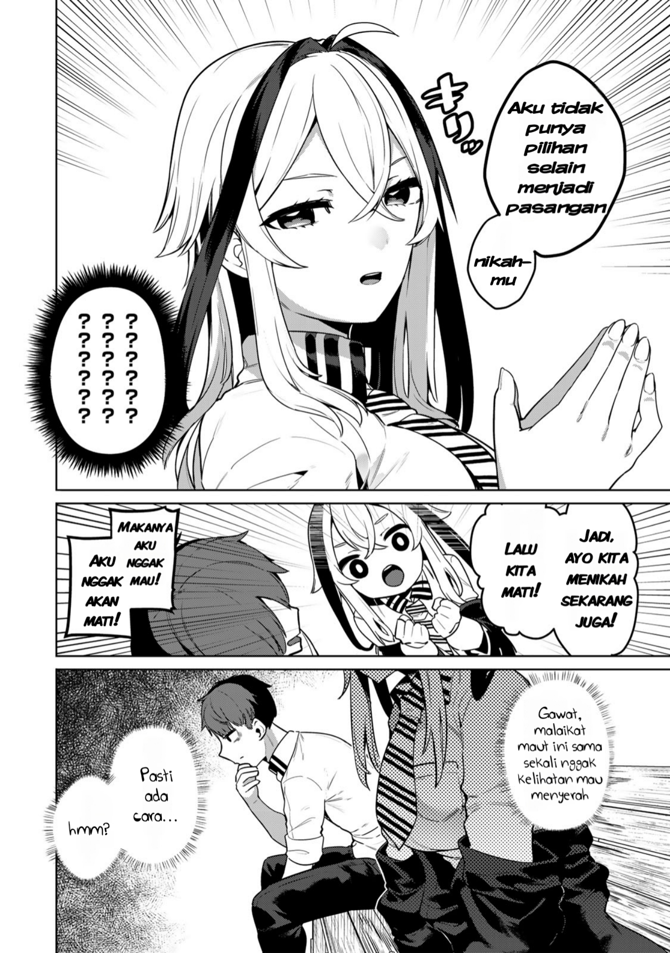 Hakiri-san wa Kimi dake no Shinigami ni Naritai Chapter 1 - halaman 9