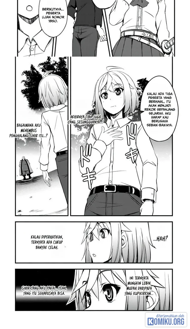 Hakkou Shounen no Shiawase na Majutsu Kakumei Chapter 3.5 - halaman 7