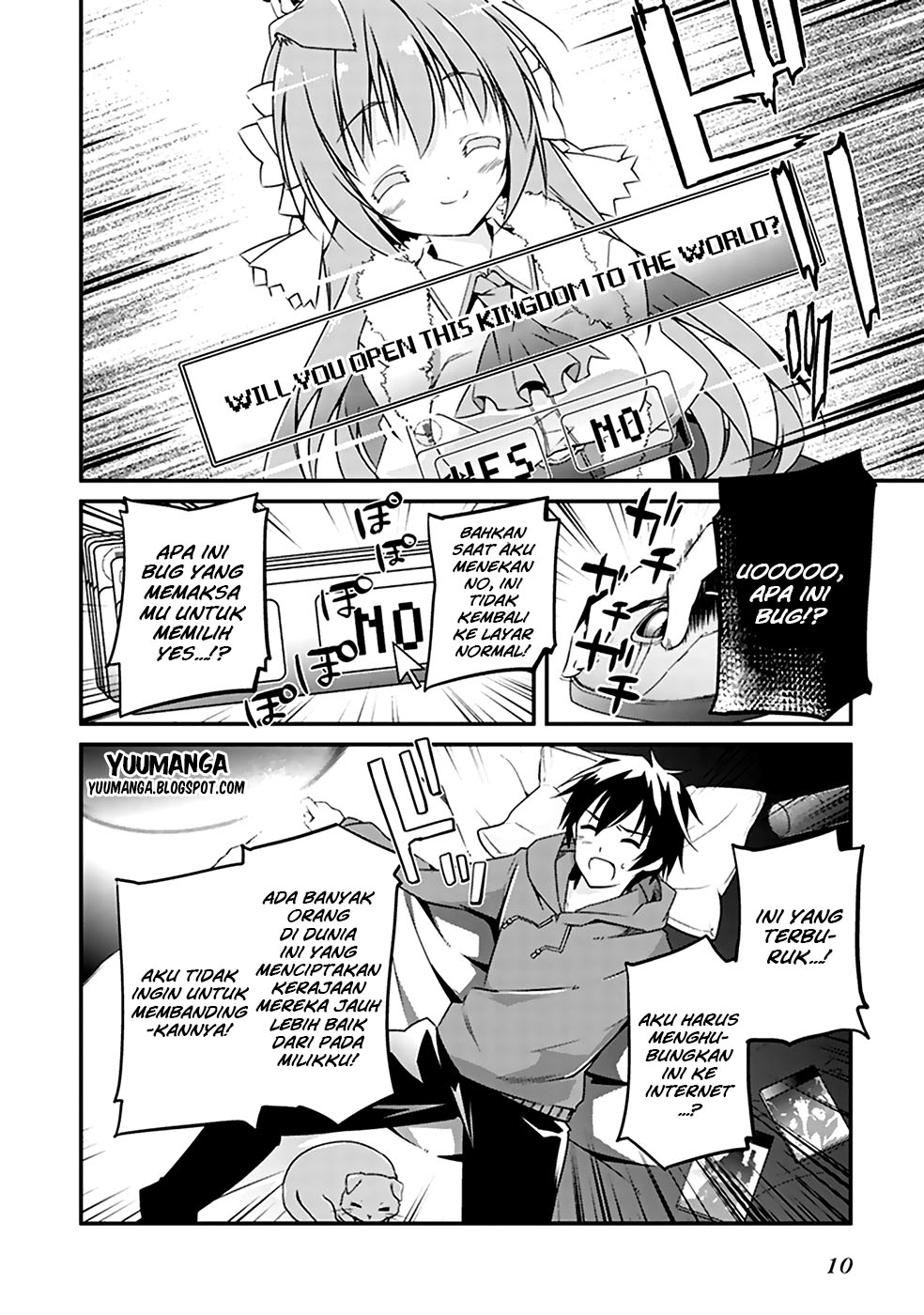 Hakoniwa Oukoku no Craft Master Chapter 1 - halaman 9