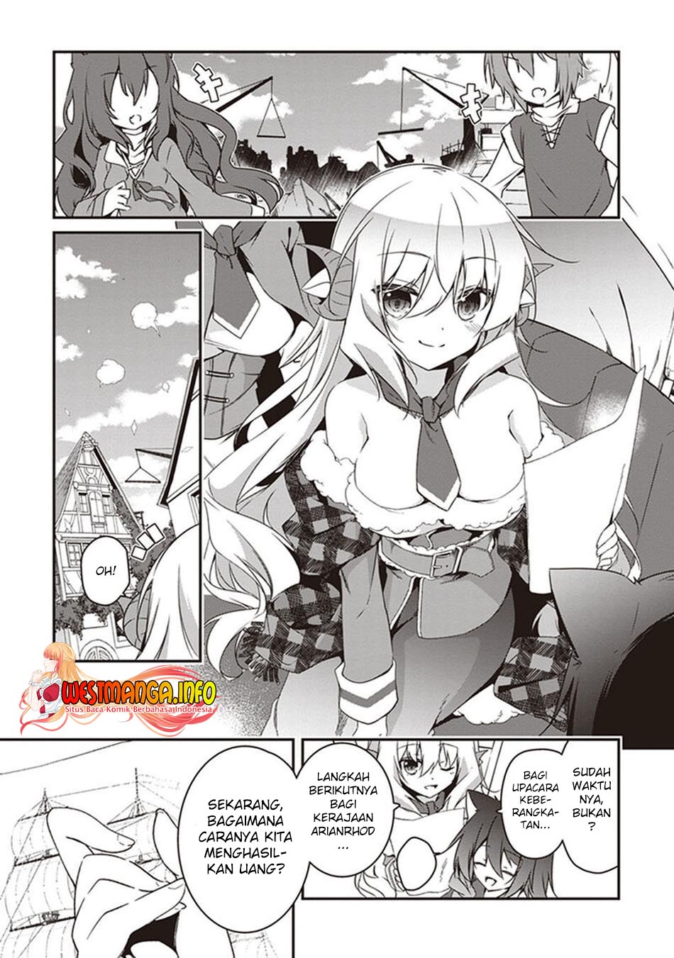 Hakoniwa Oukoku no Souzoushu-sama Chapter 33.5 - halaman 4
