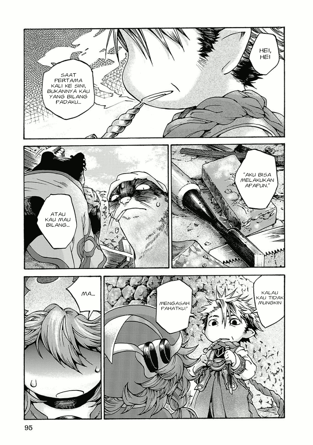 Hakumei to Mikochi Chapter 11 - halaman 33