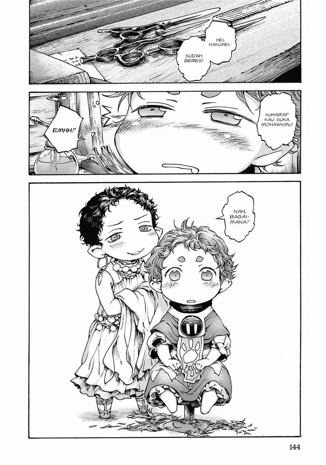 Hakumei to Mikochi Chapter 13 - halaman 13