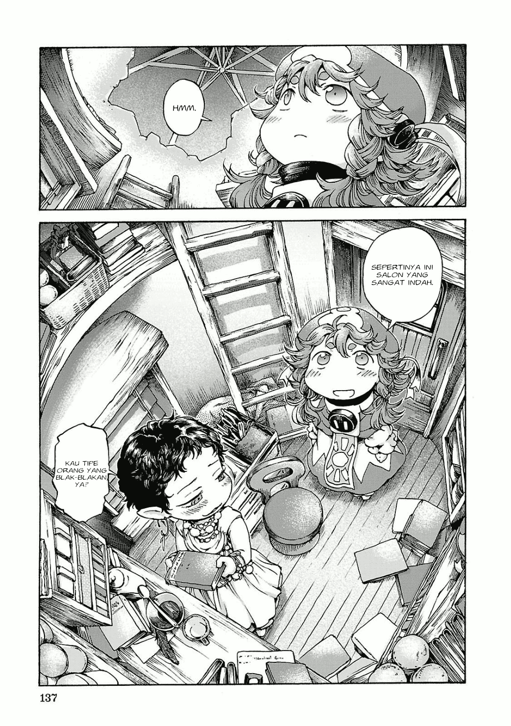 Hakumei to Mikochi Chapter 13 - halaman 6