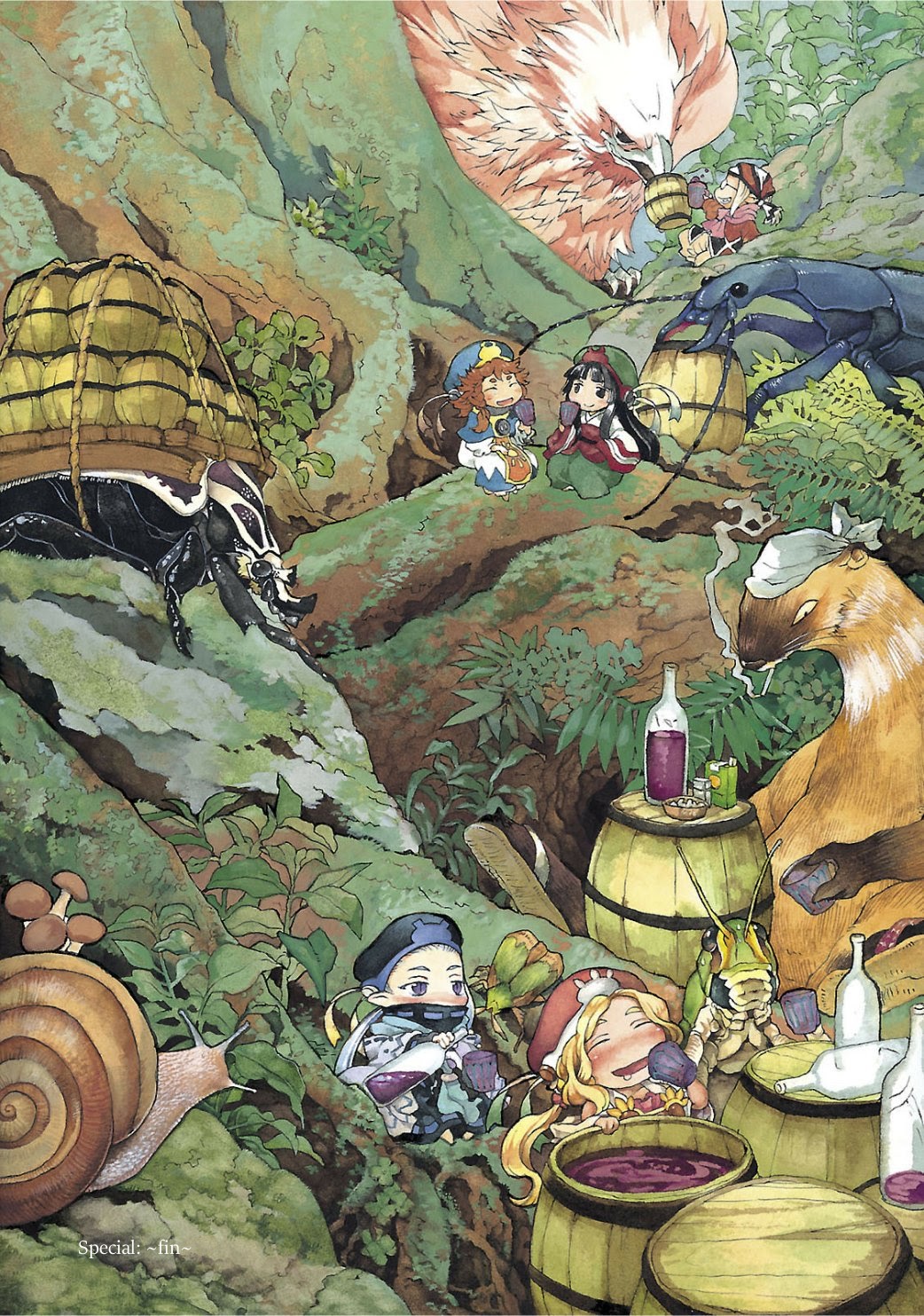 Hakumei to Mikochi Chapter 14.5 - halaman 9
