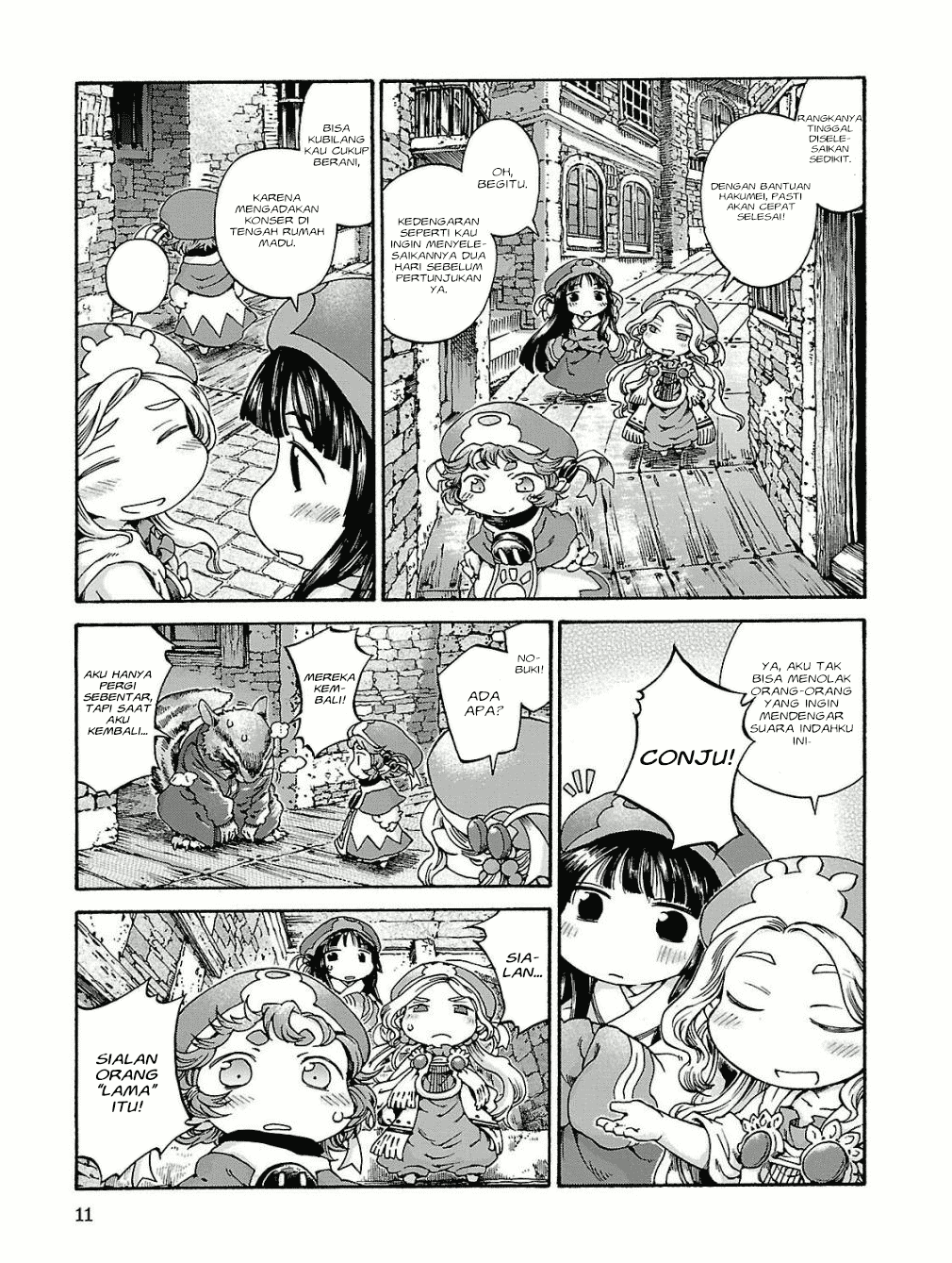 Hakumei to Mikochi Chapter 15.1 - halaman 10