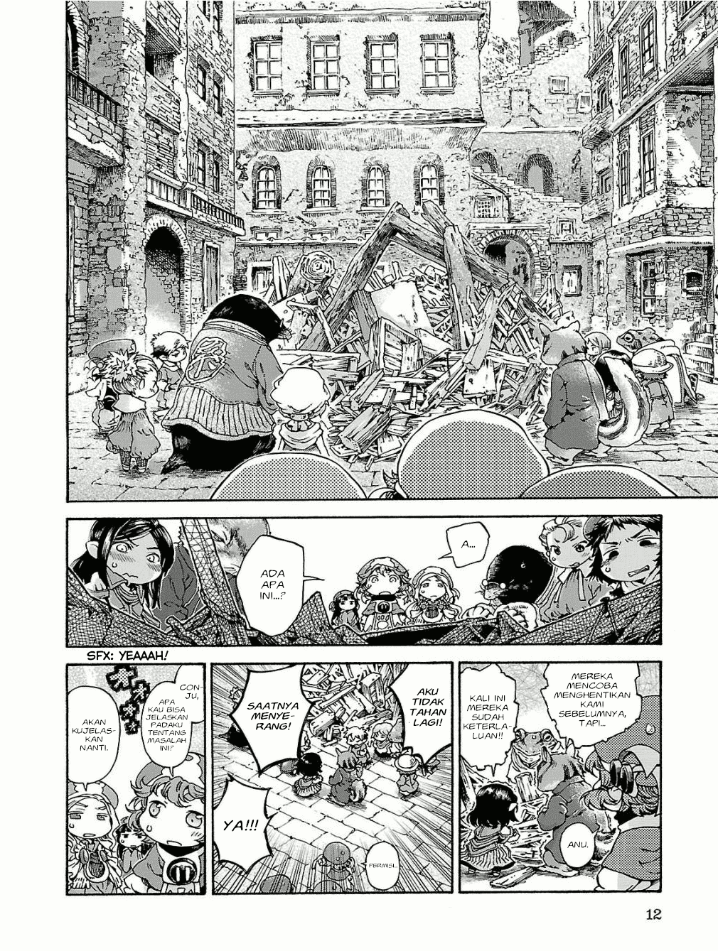 Hakumei to Mikochi Chapter 15.1 - halaman 11