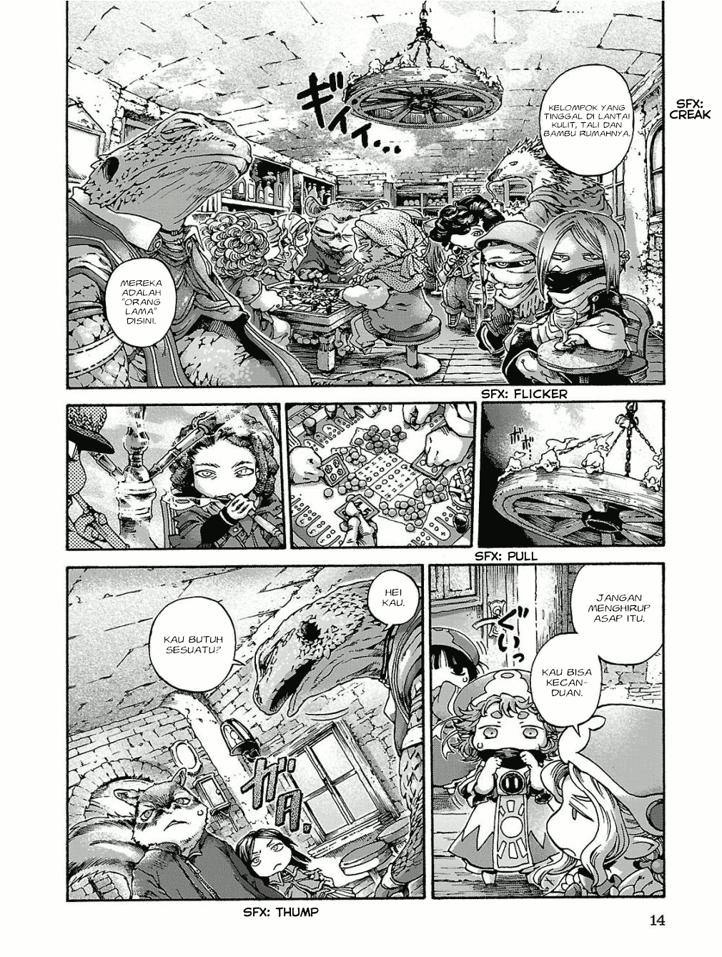Hakumei to Mikochi Chapter 15.1 - halaman 13
