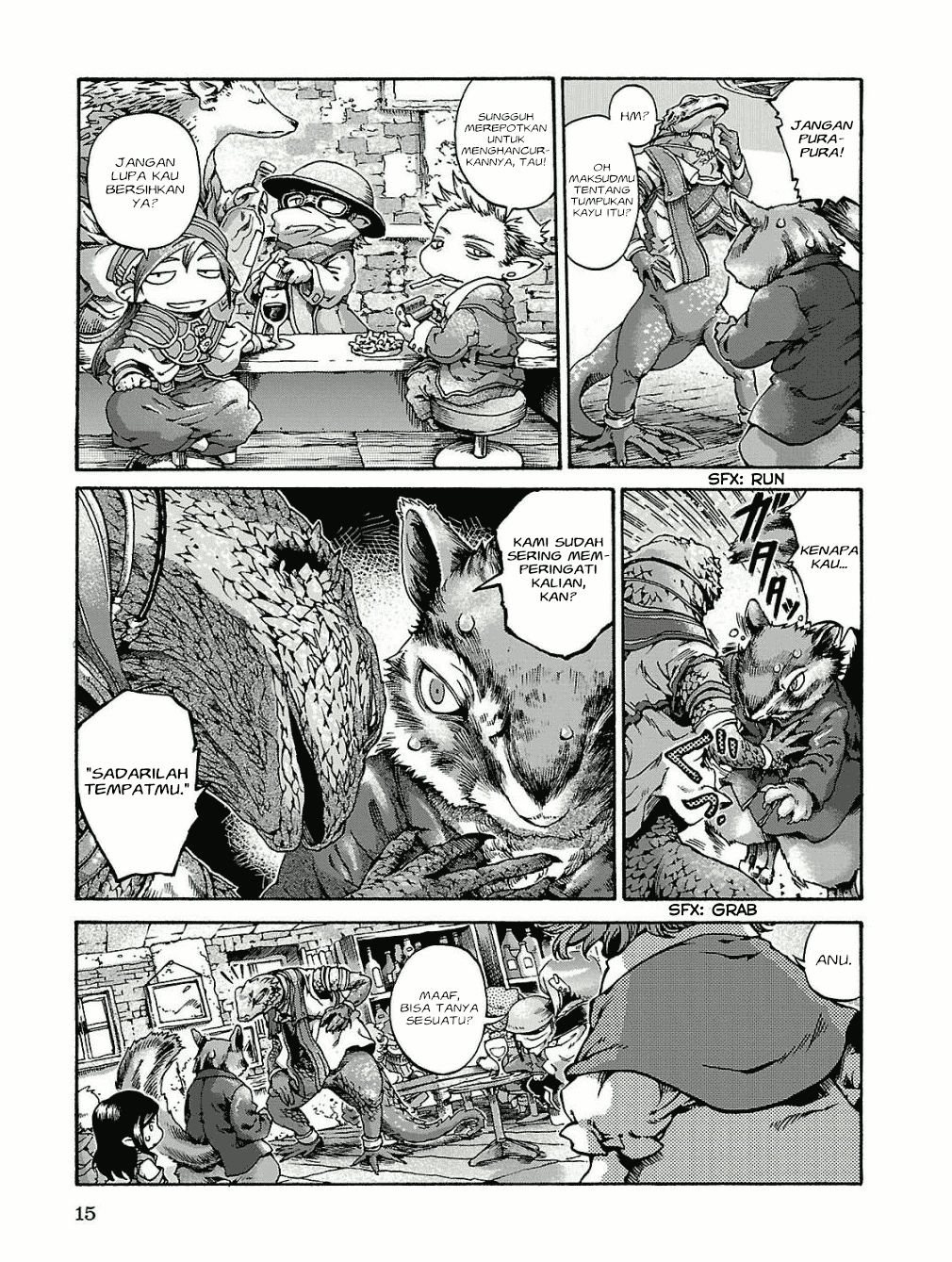 Hakumei to Mikochi Chapter 15.1 - halaman 14