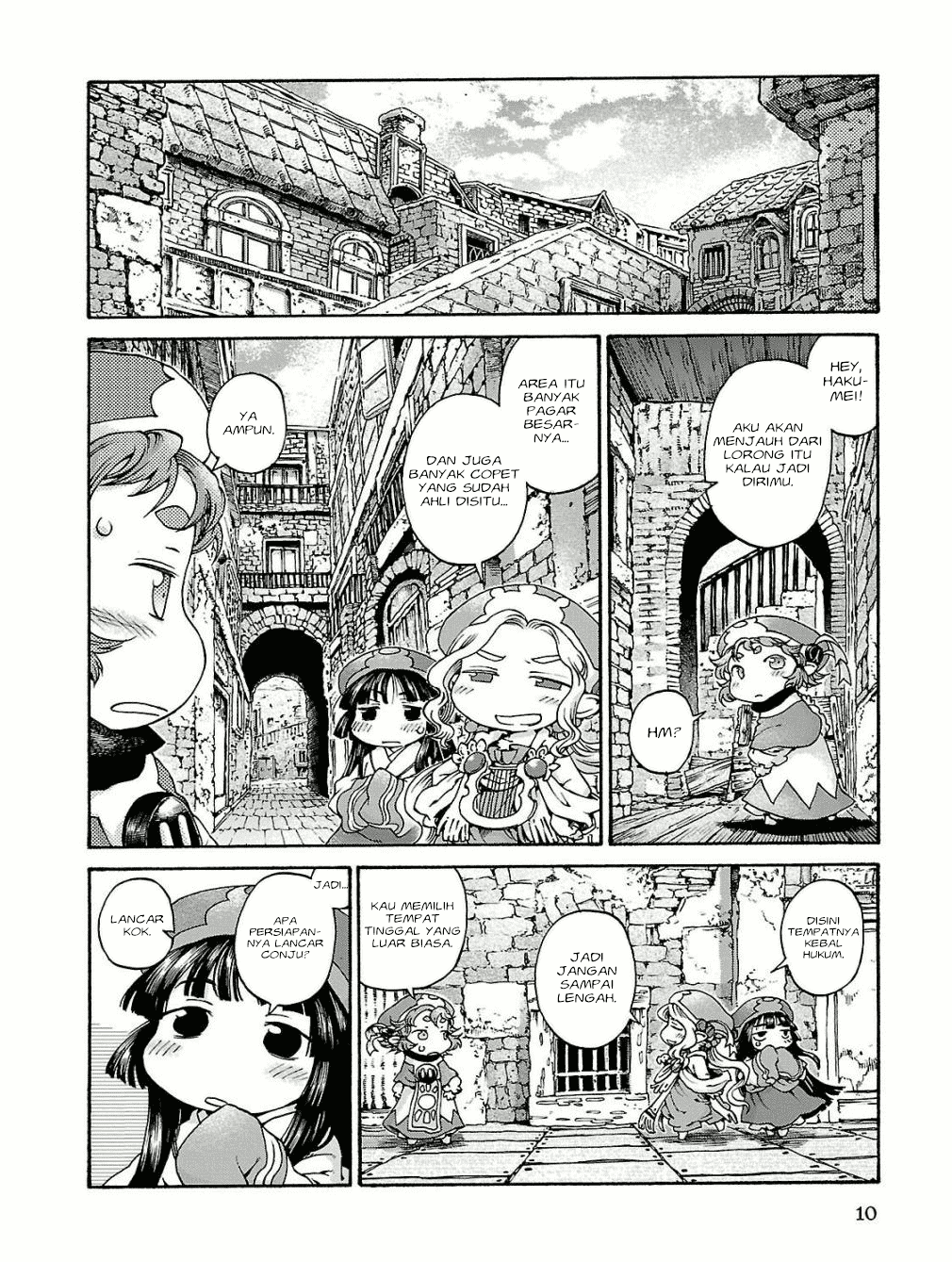 Hakumei to Mikochi Chapter 15.1 - halaman 9