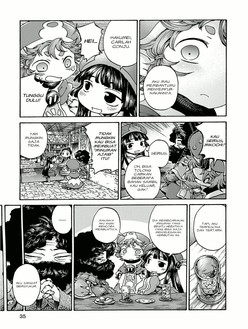 Hakumei to Mikochi Chapter 15.2 - halaman 8
