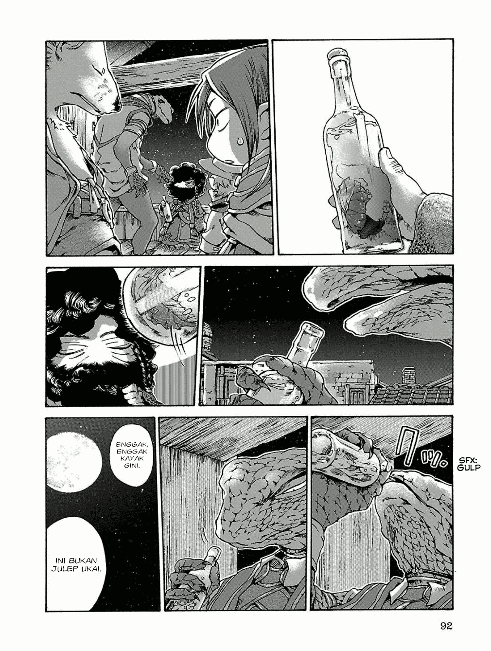 Hakumei to Mikochi Chapter 15.5 - halaman 15