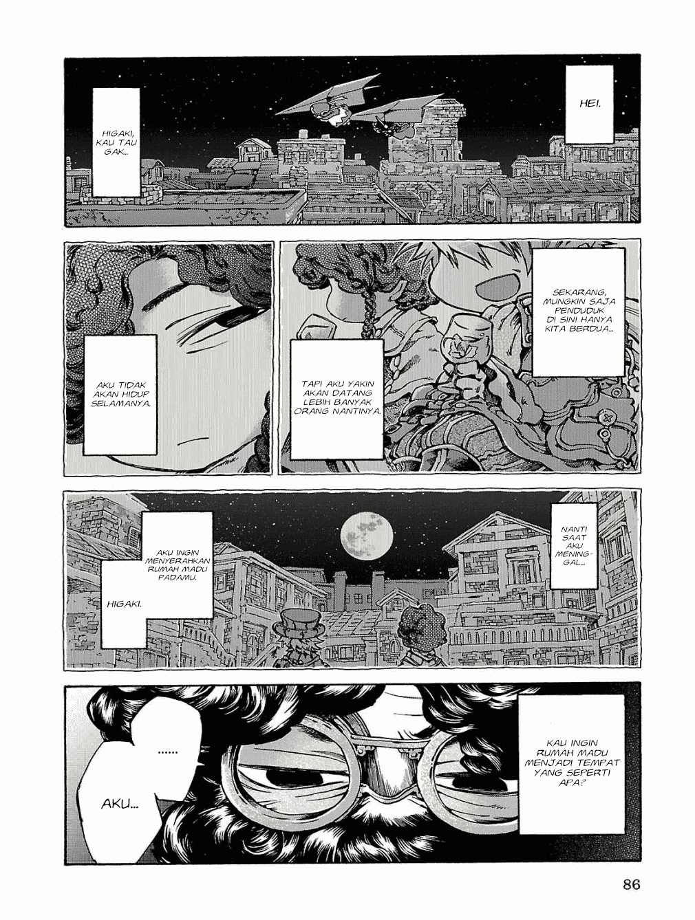 Hakumei to Mikochi Chapter 15.5 - halaman 9