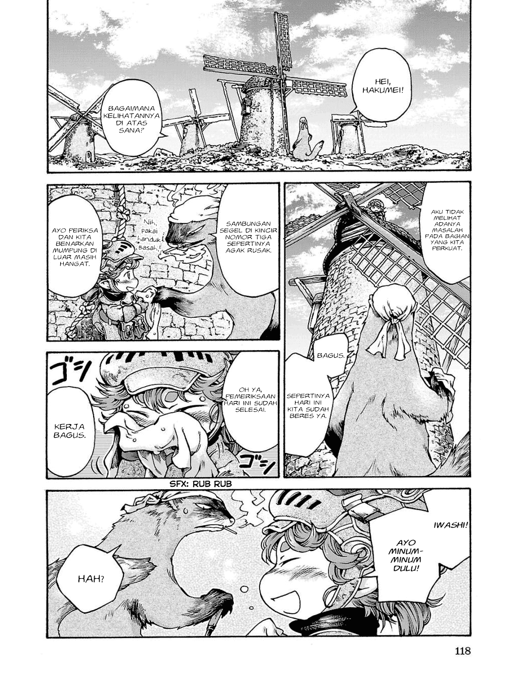 Hakumei to Mikochi Chapter 17 - halaman 3