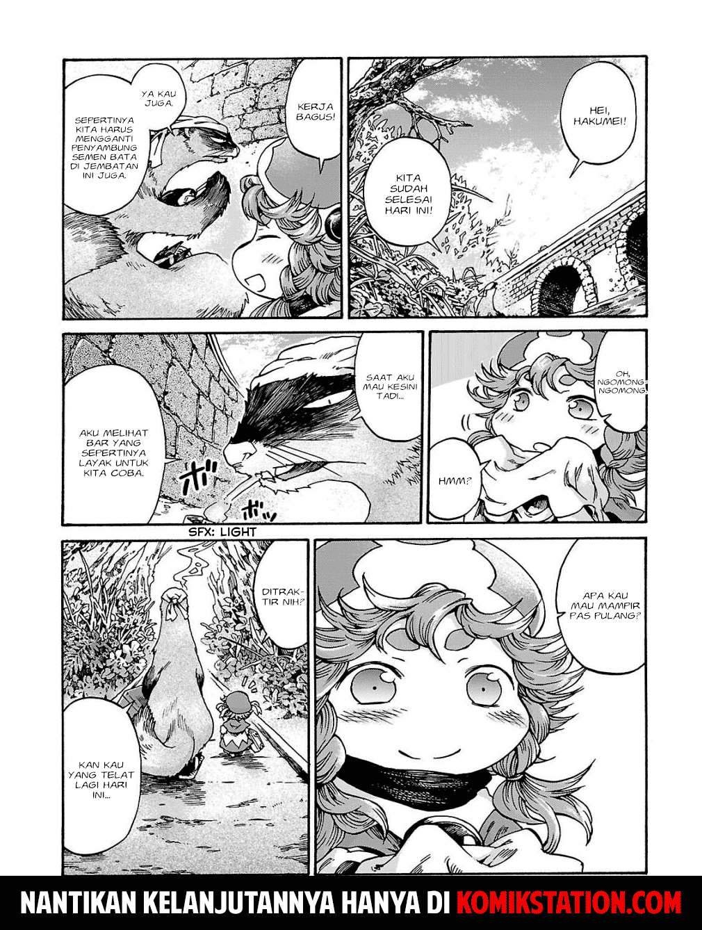 Hakumei to Mikochi Chapter 17 - halaman 32