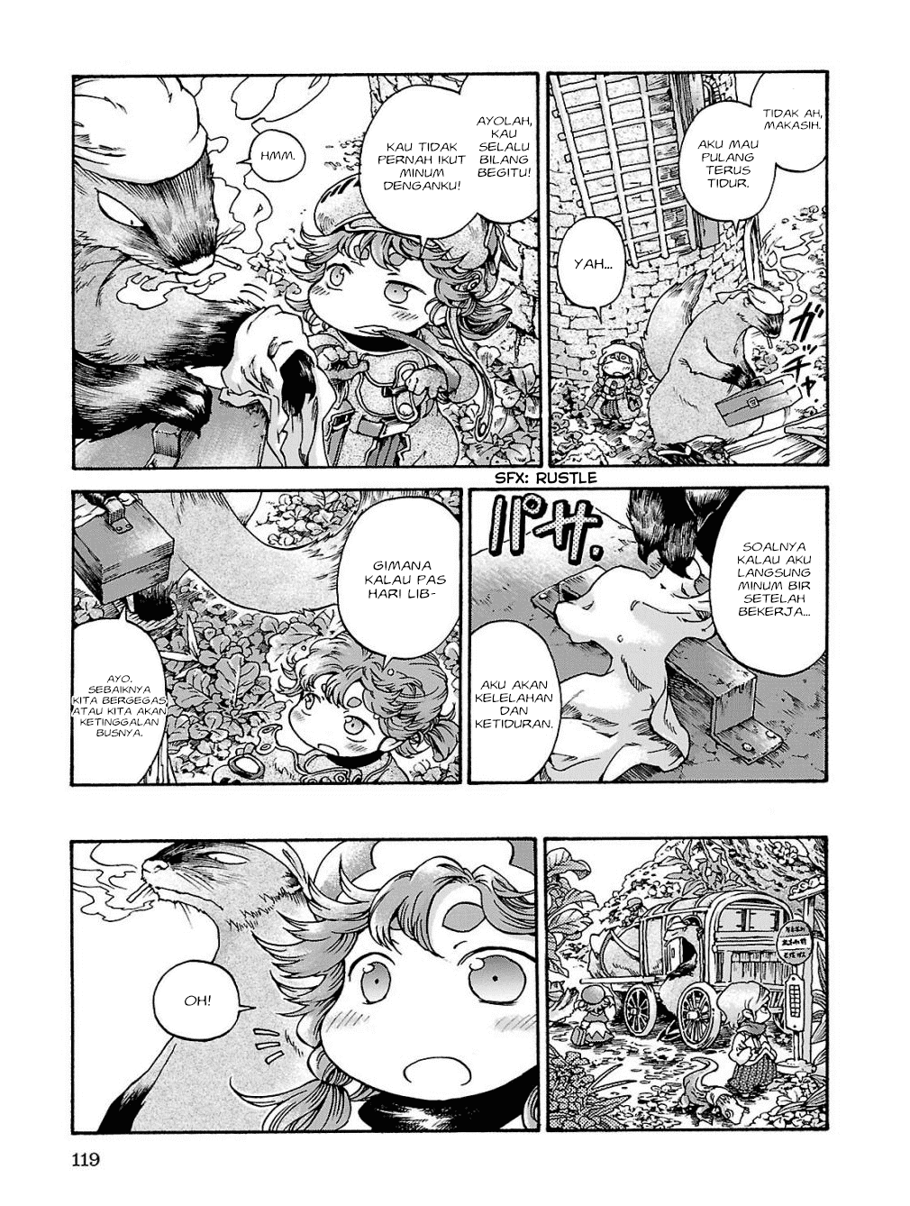 Hakumei to Mikochi Chapter 17 - halaman 4