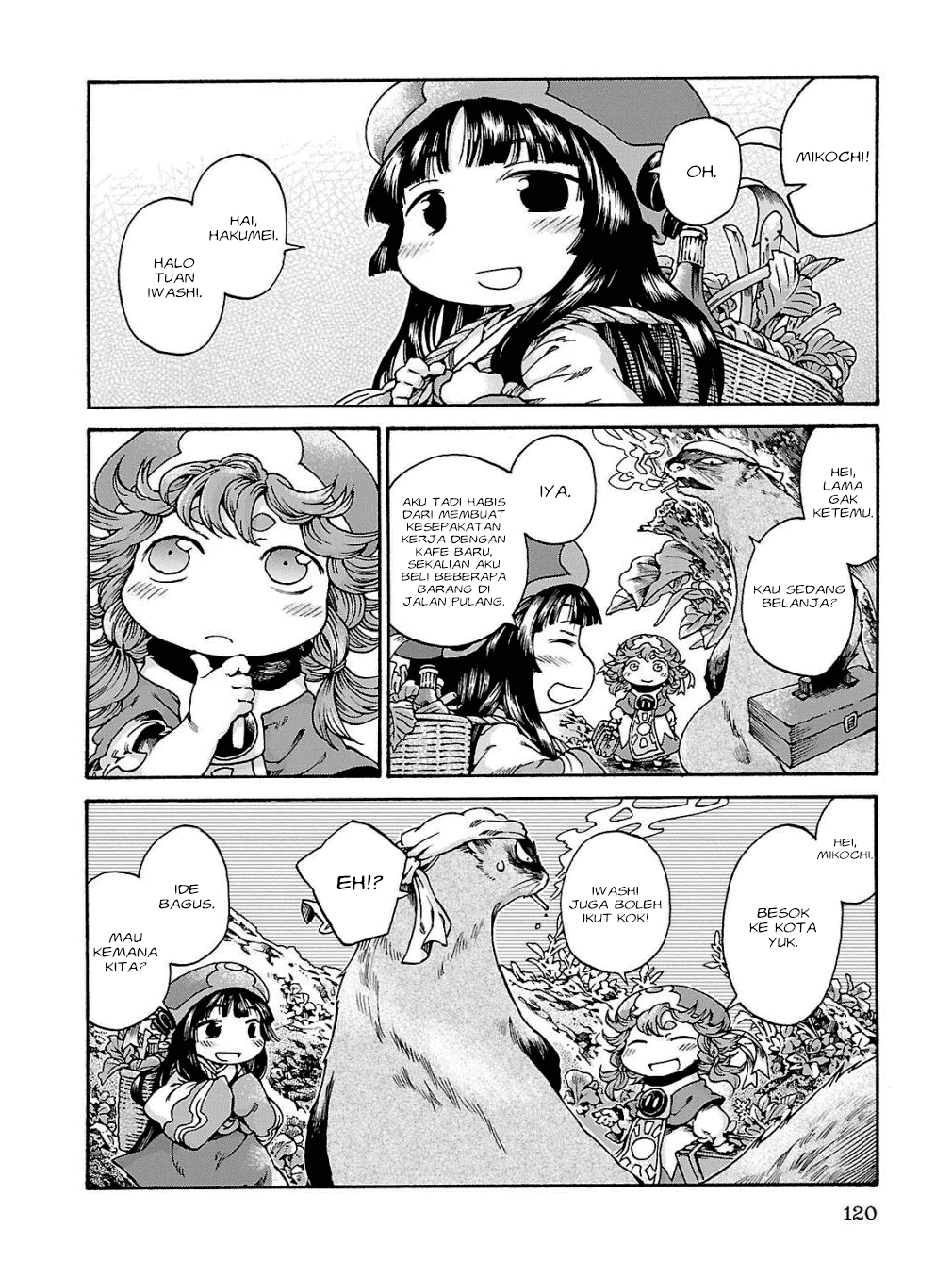 Hakumei to Mikochi Chapter 17 - halaman 5