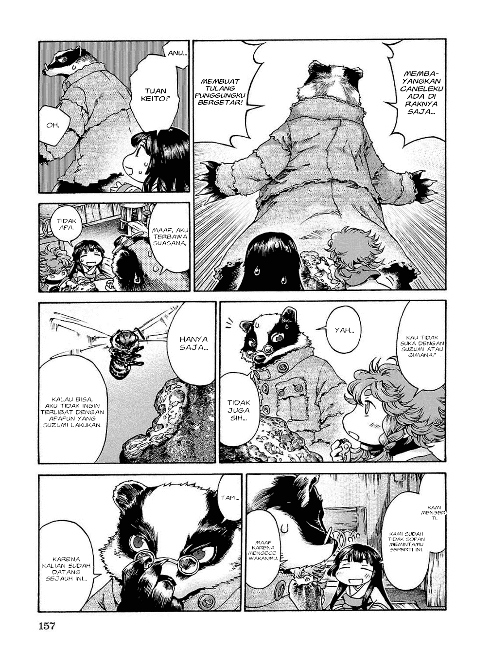 Hakumei to Mikochi Chapter 18 - halaman 8