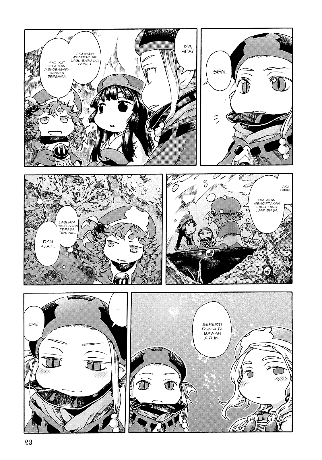 Hakumei to Mikochi Chapter 20.1 - halaman 22
