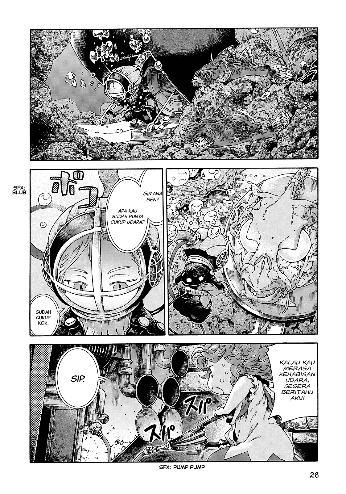 Hakumei to Mikochi Chapter 20.2 - halaman 3